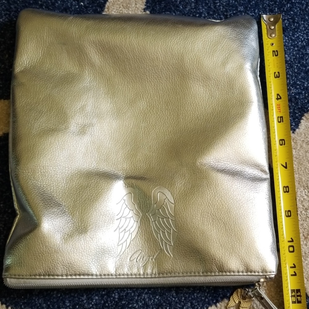 NWOT Victoria's Secret Silver Lingerie Bag - Picture 2 of 6